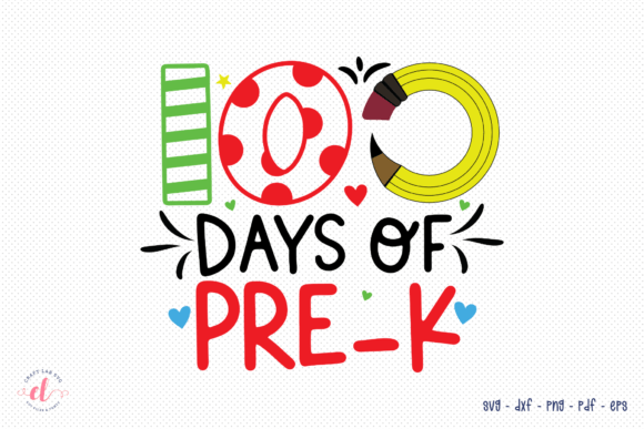 Review: 100 Days of Pre-k SVG for Embroidery