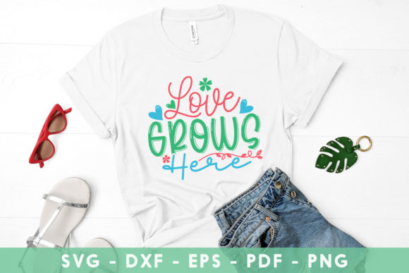 Review: Love Grows Here SVG for Spring Embroidery