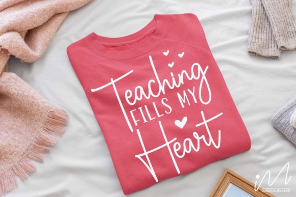 Review: Teaching Fills My Heart Embroidery Design