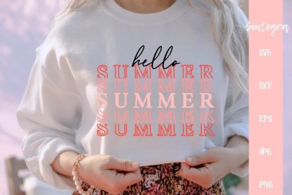 Reviewing Hello Summer Cut File SVG for Embroidery