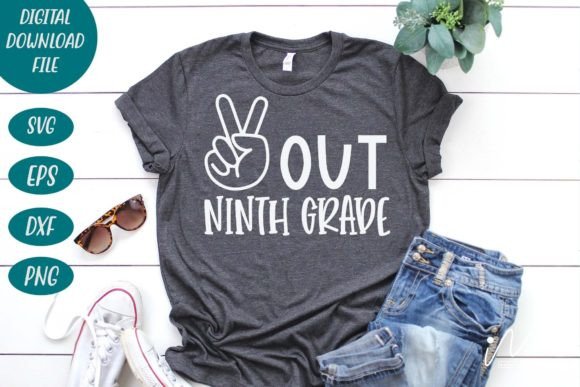Reviewing Peace Out Ninth Grade SVG for Embroidery